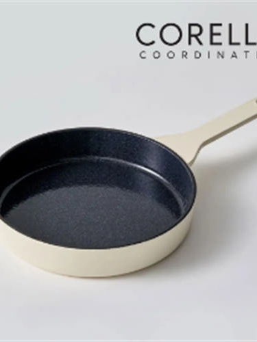 [코렐] 코디네이츠 무쇠 애슐리 아이보리 22cm 프라이팬 원형