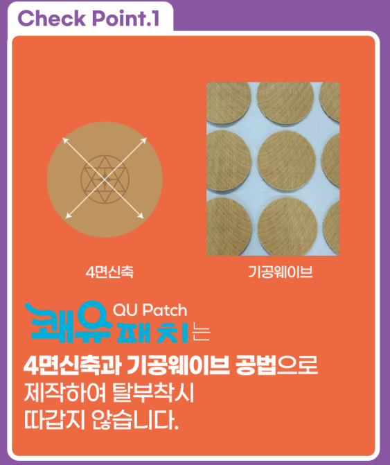 (파우치형) 통증타파 쾌유패치 동전형 120매