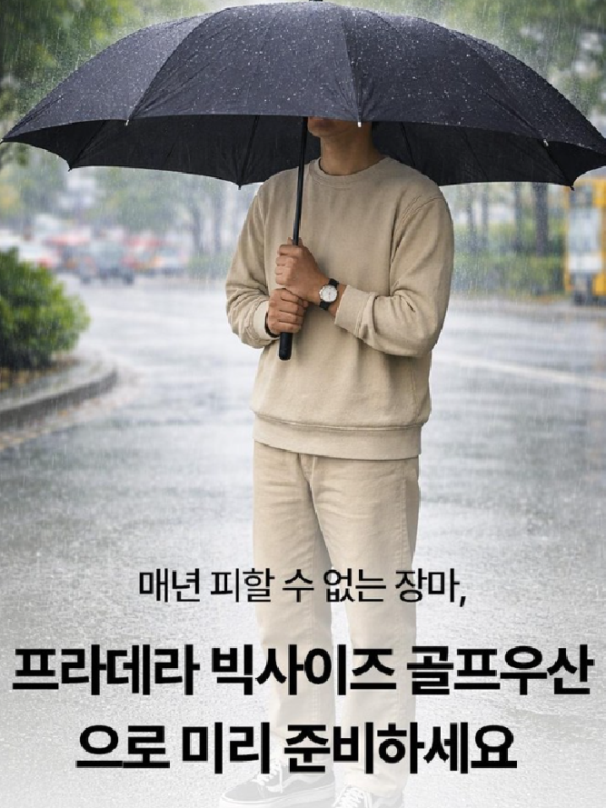 자외선차단기능 프리미엄 153cm 초대형 우산