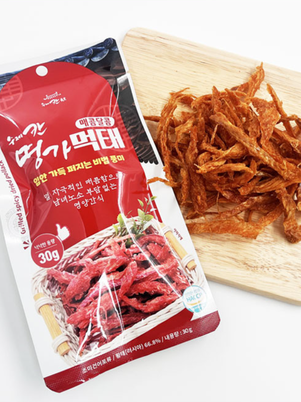 [수제칸육포] 대용량 먹태구이 30g