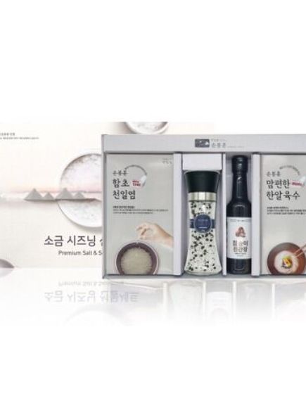 [신안갯벌천일염] 손봉훈 요리의정석 4종세트