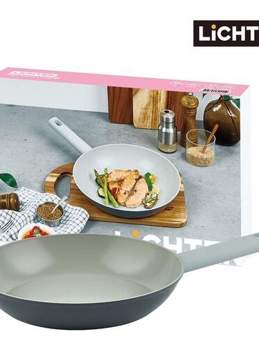 [리히텐] 세라믹 딥그레이 IH 후라이팬 28CM