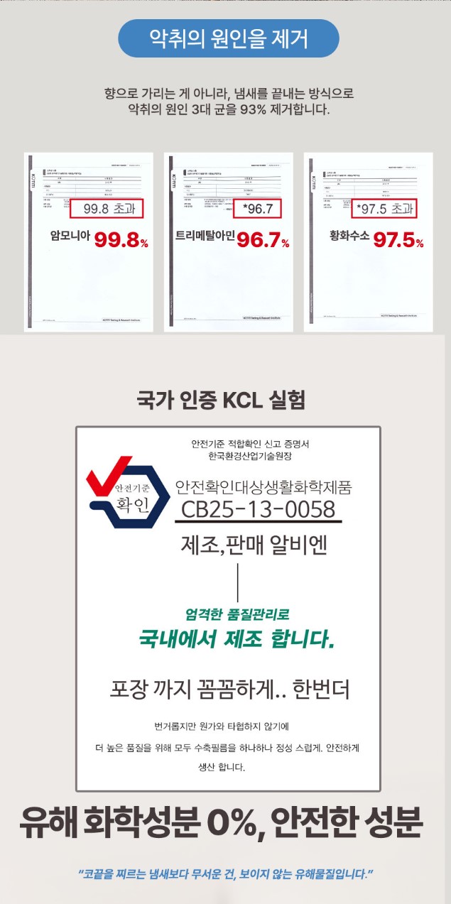 상품코드 : ST002 [싹탄] 탈취제 90G