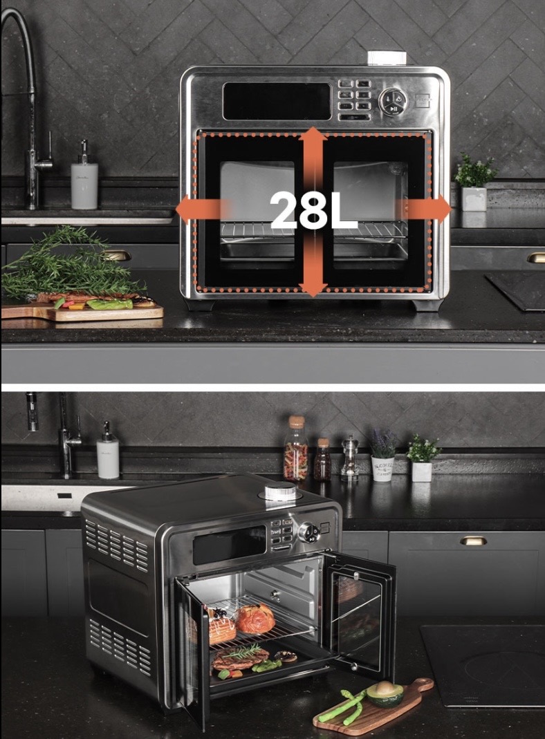 상품코드 : H3764 러브포 양문형 28L 에어프라이어 전기오븐 (LFC-A280)