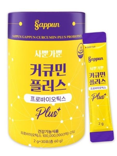 [네이쳐드림] 사뿐가뿐 커큐민 플러스 프로바이오틱스 (20g 30포)