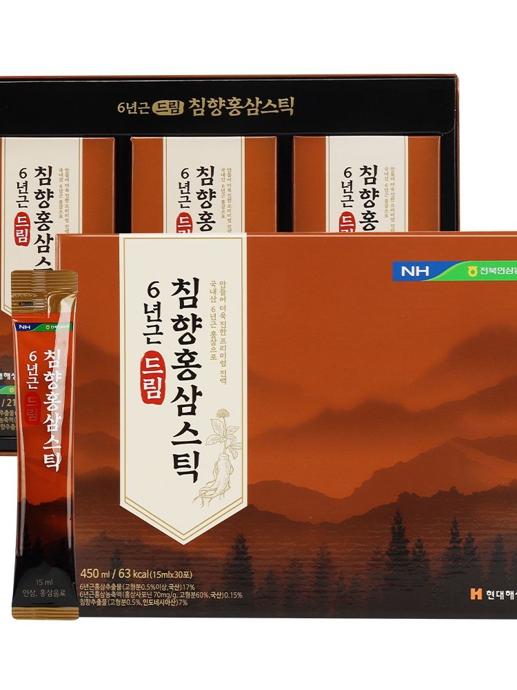 지리산마천농협 드림 침향 홍삼스틱 (15mlx30포)