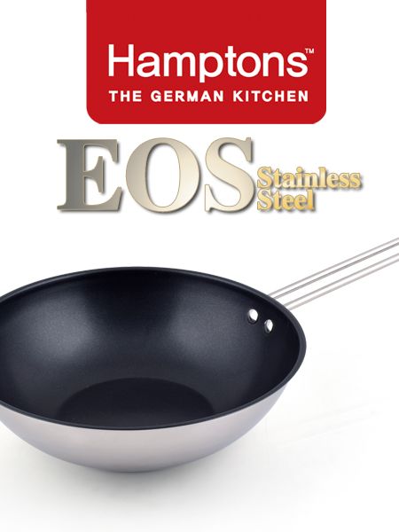 [햄튼] EOS스텐 인덕션 코팅 궁중팬 28CM (HTEF-28W)