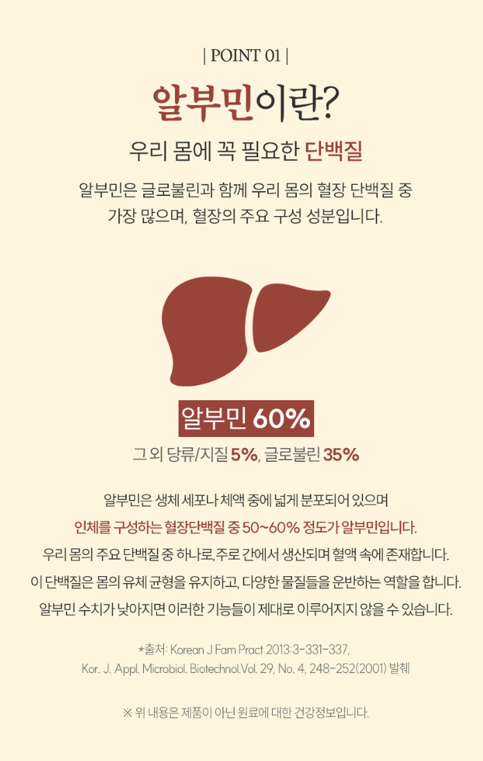 상품코드 : DH008 [김소형원방] 하나로황실 알부민 20ml*15병