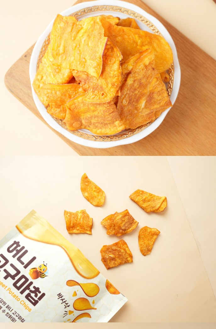 달콤 바삭 허니 고구마칩 대용량 320g