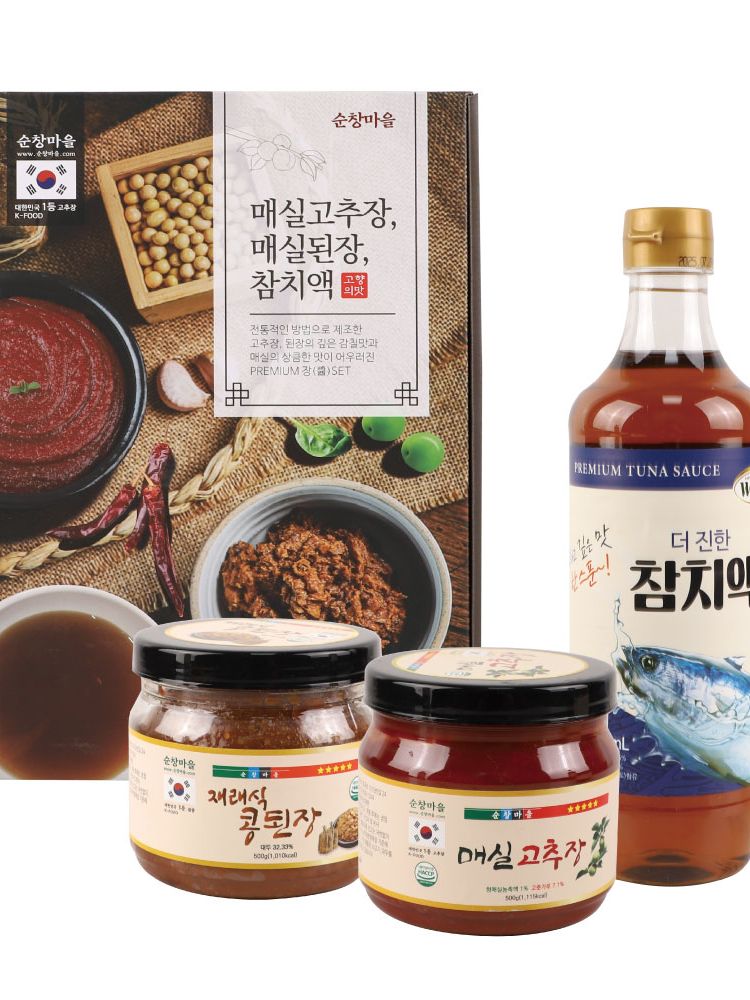 [웰크리] 순창마을 고추장 된장세트