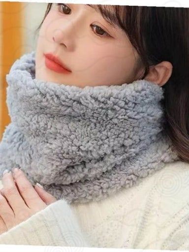 포근한 푸들넥워머 겨울워머 퍼넥워머 스카프 목도리