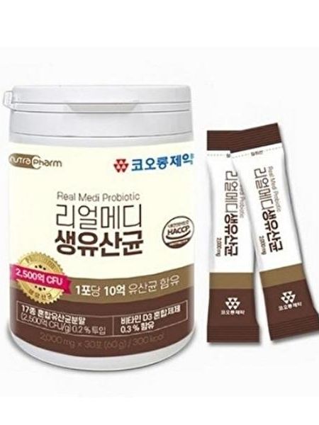[코오롱제약] 리얼메디 생유산균 2000mg x 30포 (낱개발주용)