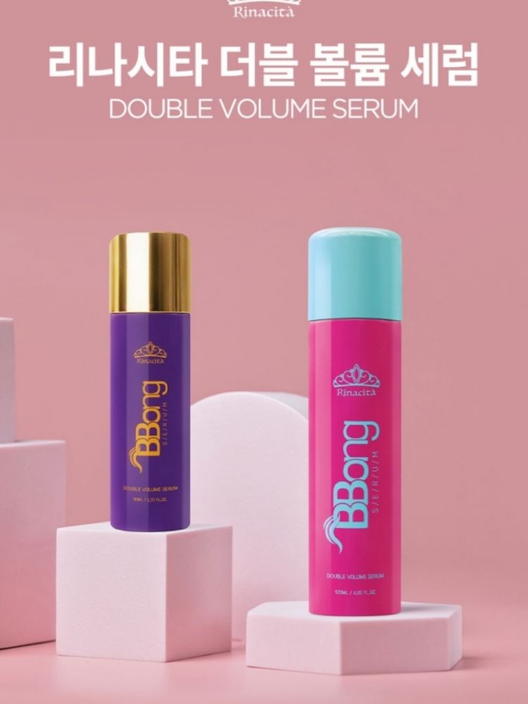 [리나시타] 박준금 헤어 볼륨 세럼 120ml (핑크,퍼플)