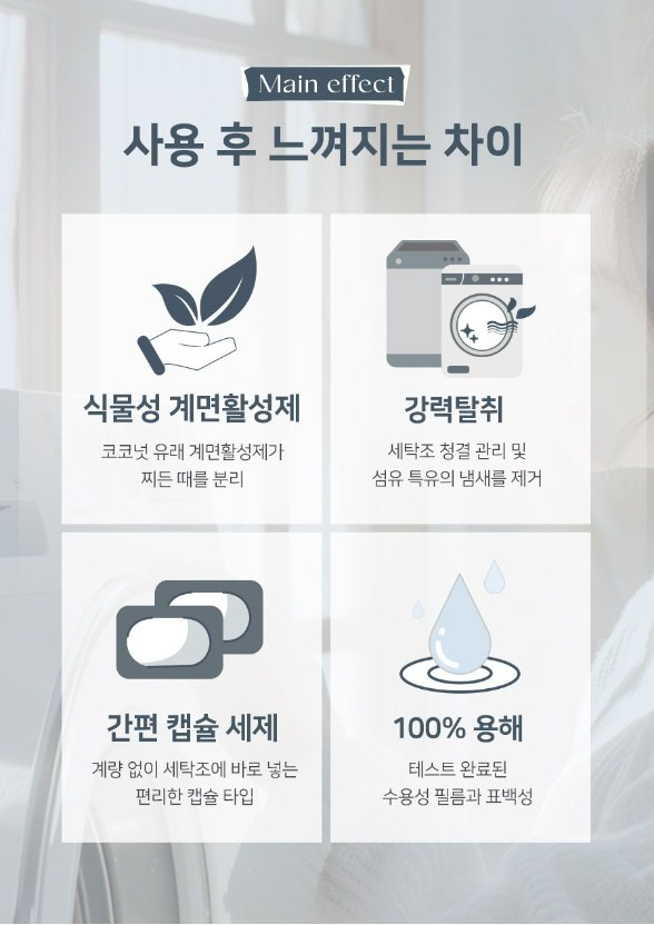 상품코드 : SD019 [수뜰리에] 파워 캡슐 세탁조클리너