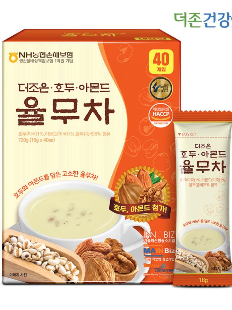 [더존건강] 더조은 호두 아몬드 율무차