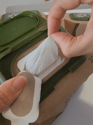 뽑아쓰는 일회용 깔끔안심 수세미 30매