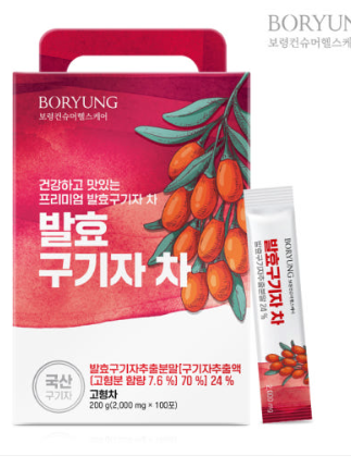 [보령] 발효구기자 차 2g*100포