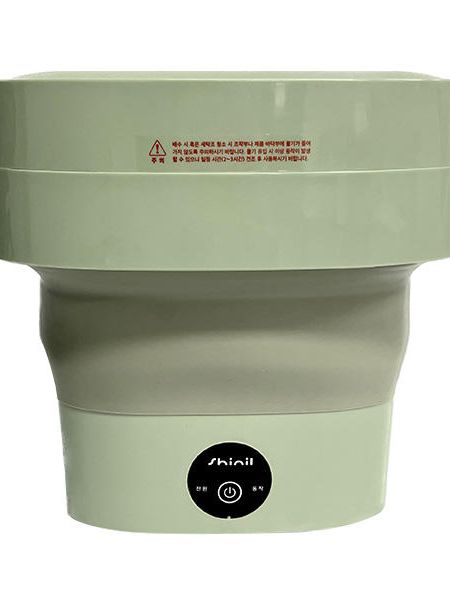 [신일] 휴대용 접이식 세탁기 미니 세탁기 (SWM-D450ET)