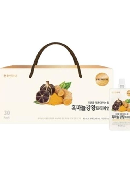 [천호엔케어] 흑마늘강황 프리미엄 80ml x 30포