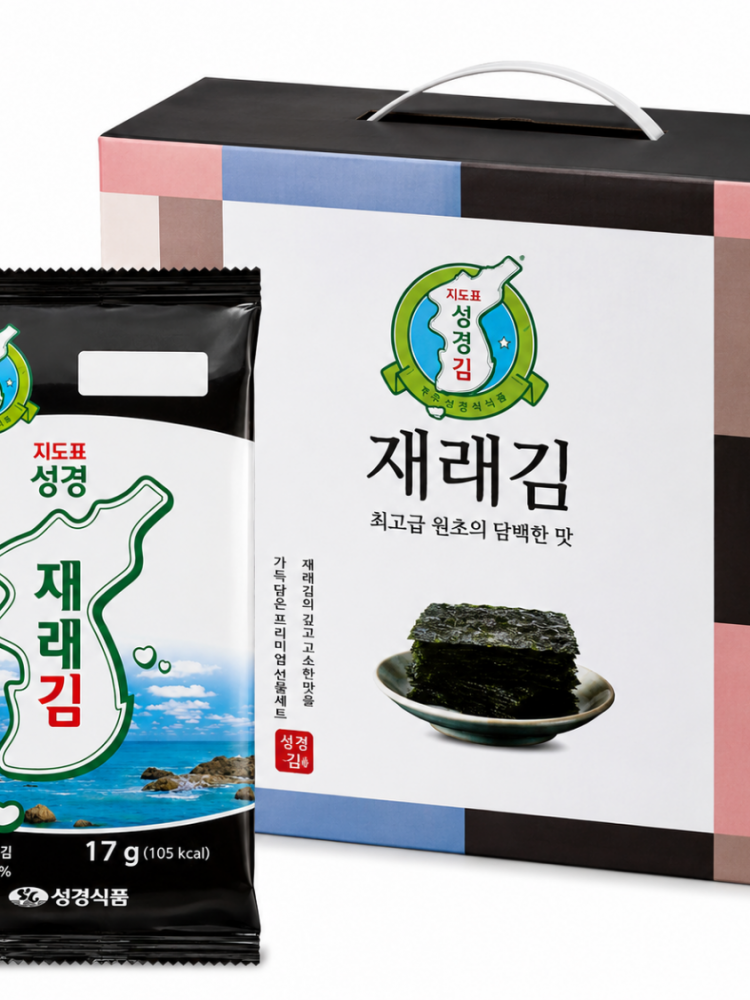 지도표 성경김 선물 G호 (카톤발주용)