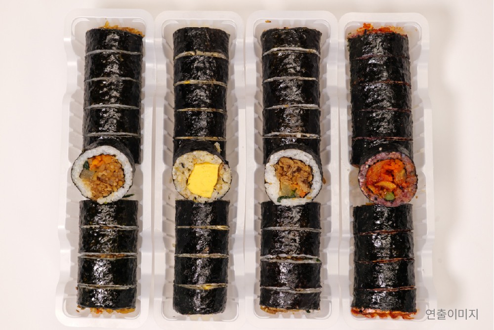 상품코드: BMS002 비건 우엉 유부김밥