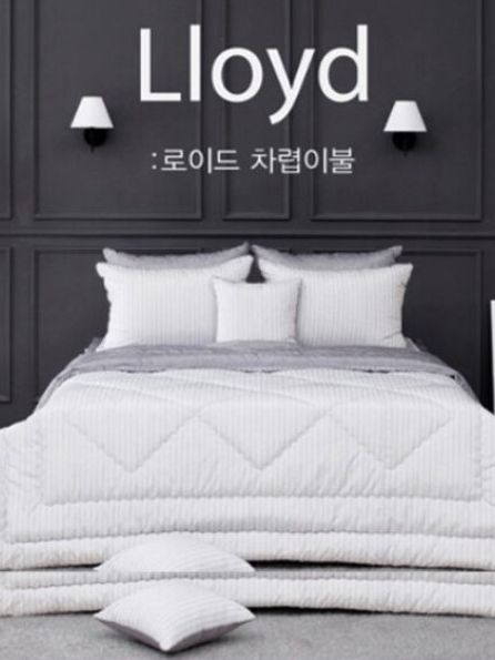 [알레르망] 로이드 차렵이불[Q사이즈] 4종