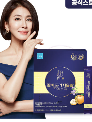 동의삼 꿀배도라지홍삼 진액스틱 100포(일반식품)