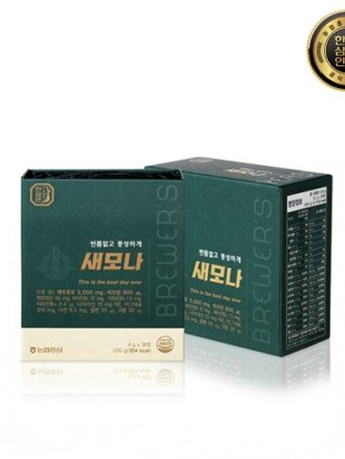 [농협홍삼 한삼인] 새모나 4g × 30포 + 쇼핑백 / 탈모예방