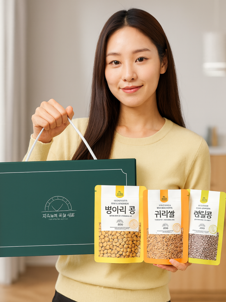 자연쉐프 저속노화 곡물3종 선물세트