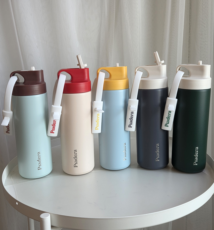상품코드 : FR007 AirSip 보온보냉 스트로우 한손 텀블러 550ml