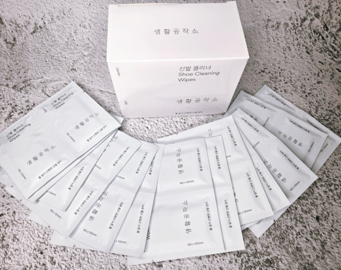 노워시 휴대용 신발클리너 30매 민트향