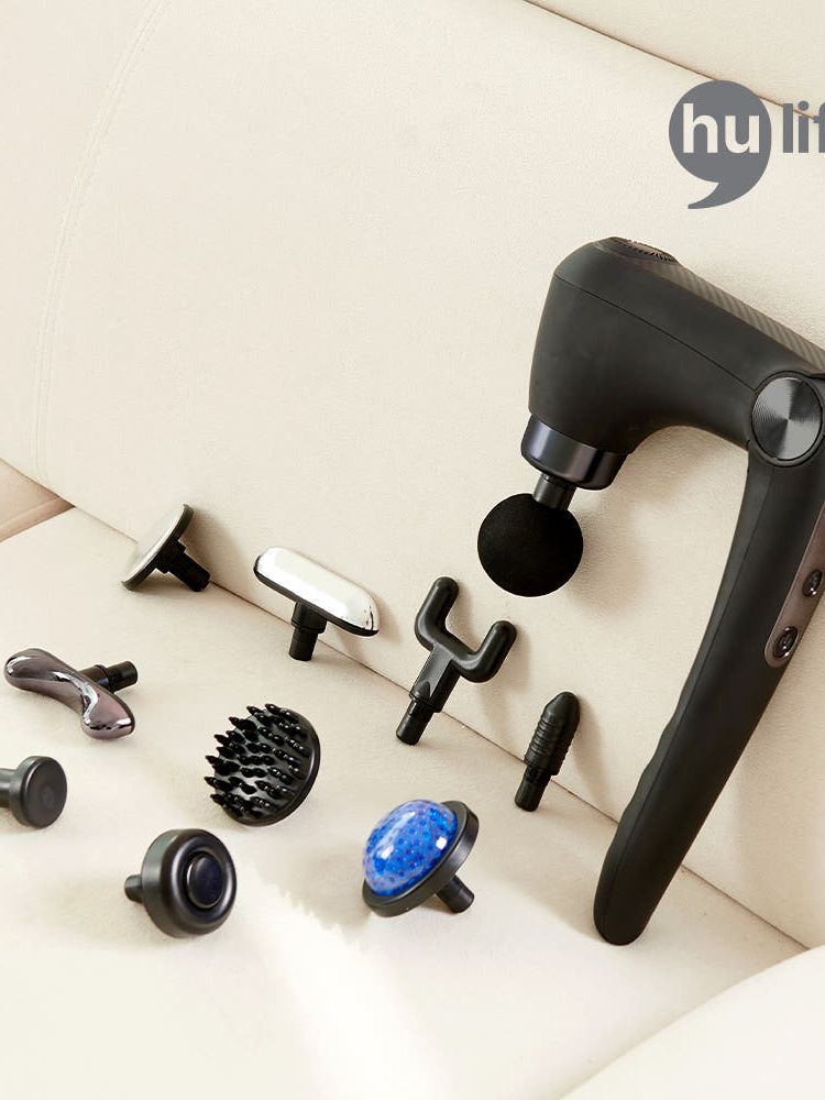 [휴라이프] 10 in 1 폴딩 냉온 마사지건 (HU-J5009)