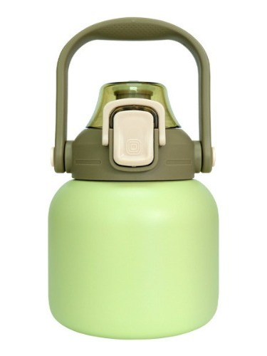 [쿠팸]-C7 탑 핸들 와이드 텀블러 600ml 페일라임
