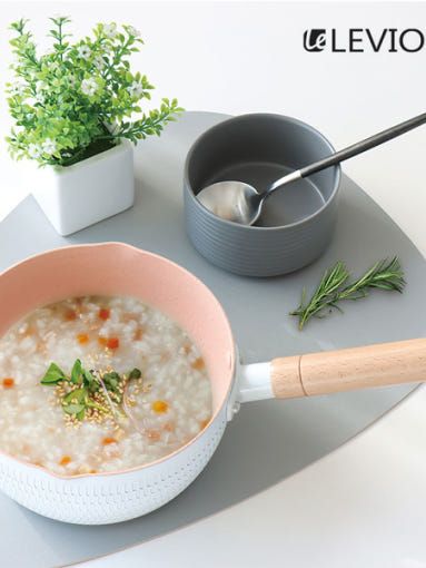 [레비오사] 마블코팅 IH 편수냄비 (LEMB-IH18)