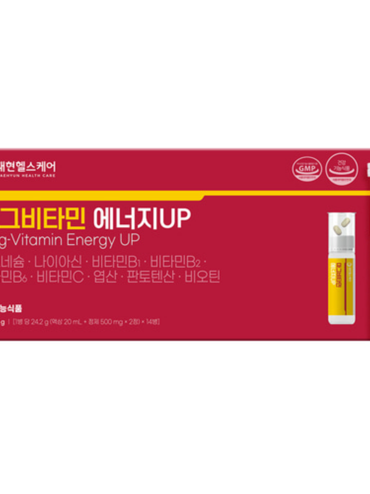 대현헬스케어 마그비타민 에너지up(20ml+500mgx2정X14병)