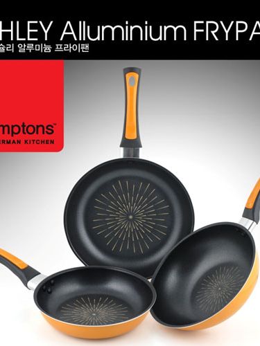 [햄튼] 애슐리 다이아몬드 후라이팬세트3P (HTAF-20F28F26W)