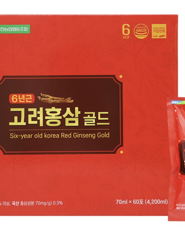 [지리산마천농협] 6년근 고려홍삼골드 (70mlx60포)