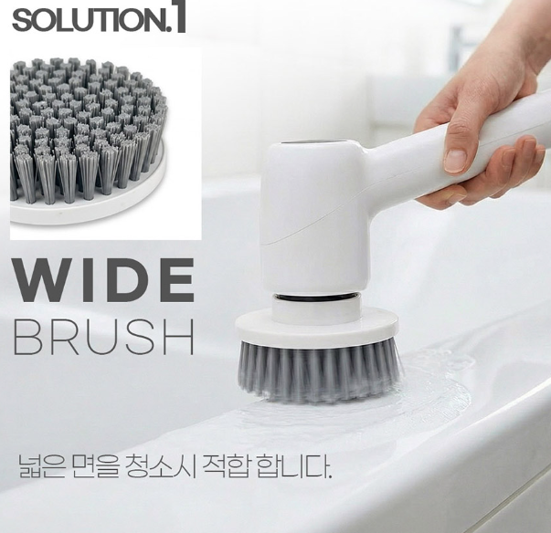 상품코드 : H3921 [퀸나] 소프트 스윕 무선 욕실청소기 (QN-CR120W)