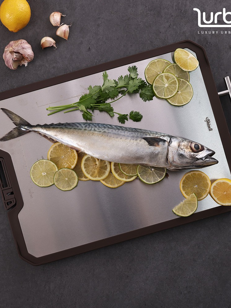 [쉬젤] 러반 다용도 스테인레스 양면도마-XL (31.5*45cm)