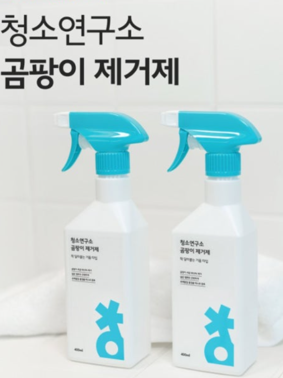 청소연구소 청소전문 곰팡이 제거제 400ml