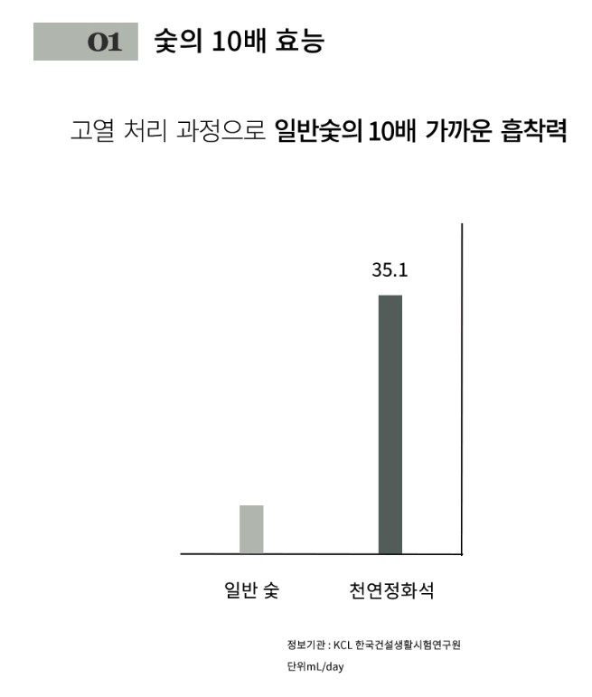 온다숲 국산100% 반영구 천연제습제 300g