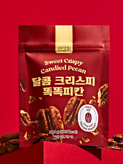 리상회 달콤 크리스피 똑똑 피칸정과
