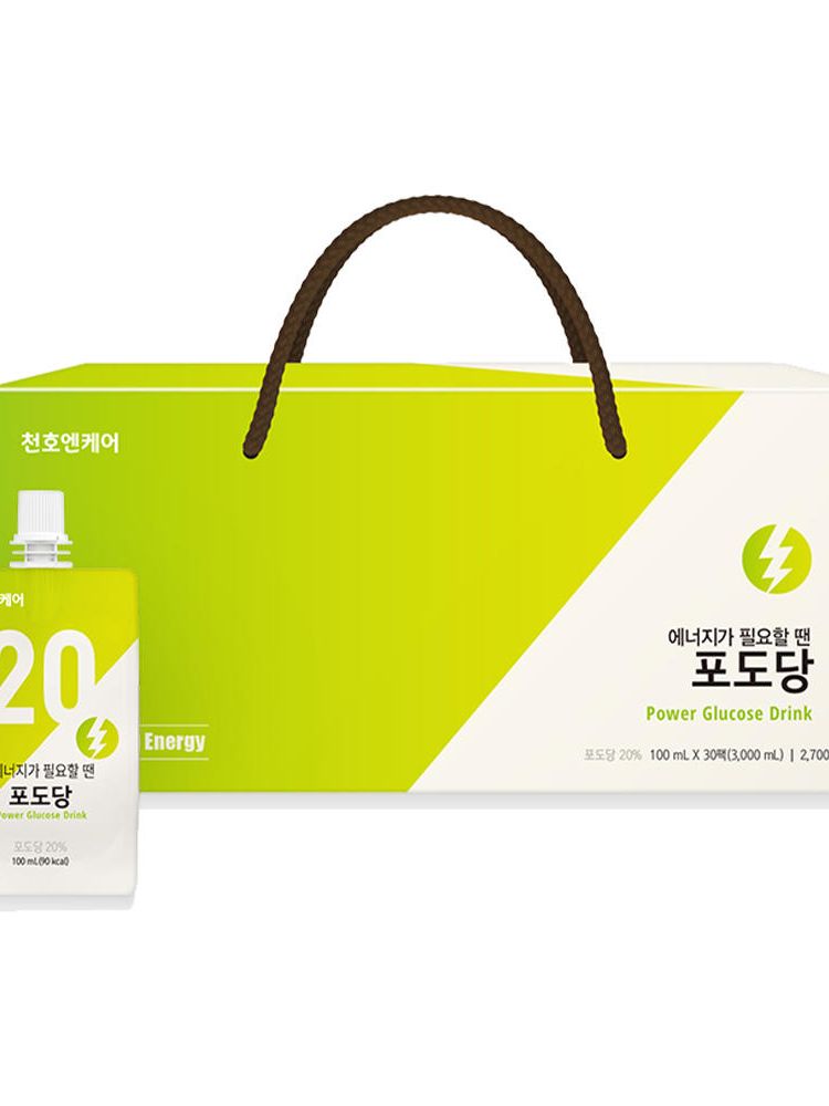 [천호엔케어] 포도당 100mL x 30개입