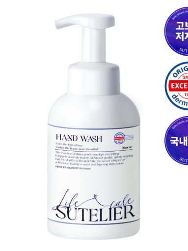 [수뜰리에] 독일더마 인증 고보습 포밍 핸드워시 510ml 블랑쉬