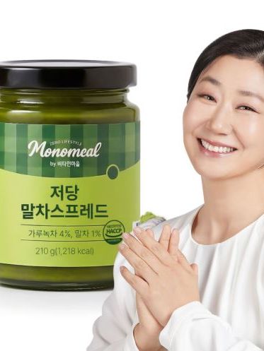 [비타민마을] 모노밀 저당잼 알룰로스 말차스프레드 210g