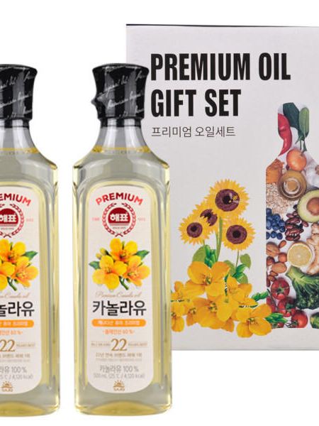 [해표] 카놀라유 500ml x 2p (PET)
