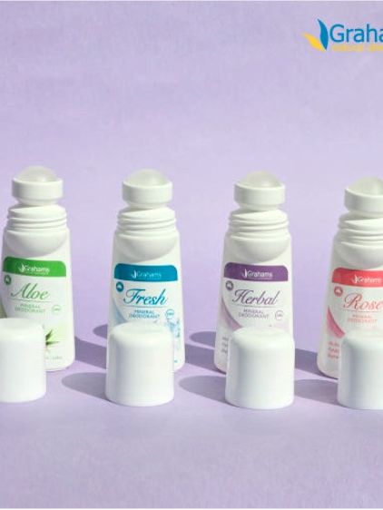 그라함스 내추럴 미네랄 데오드란트 롤온 65mL (낱개발주용)