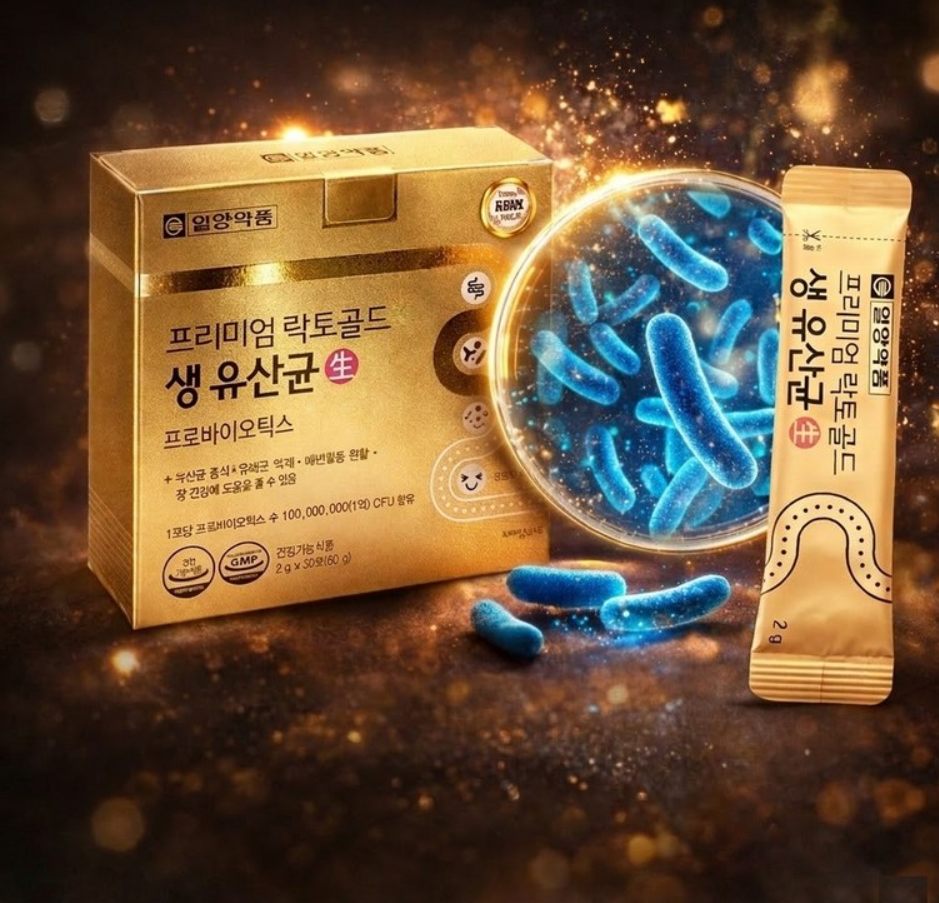 상품코드 : SK003 일양약품 프리미엄 락토골드 '생' 유산균 30포