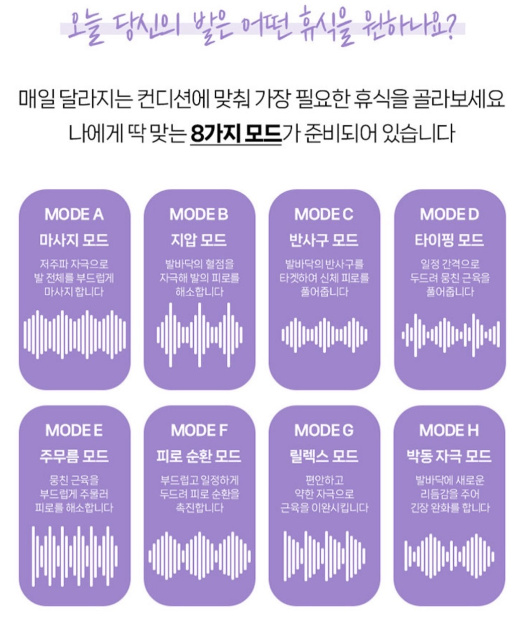 상품코드 : K640 [레츠퀸] EMS 프리미엄 발 마사지기 (카톤발주용)