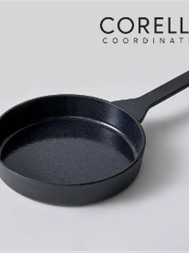 [코렐] 코디네이츠 무쇠 애슐리 무광블랙 22cm 프라이팬 원형